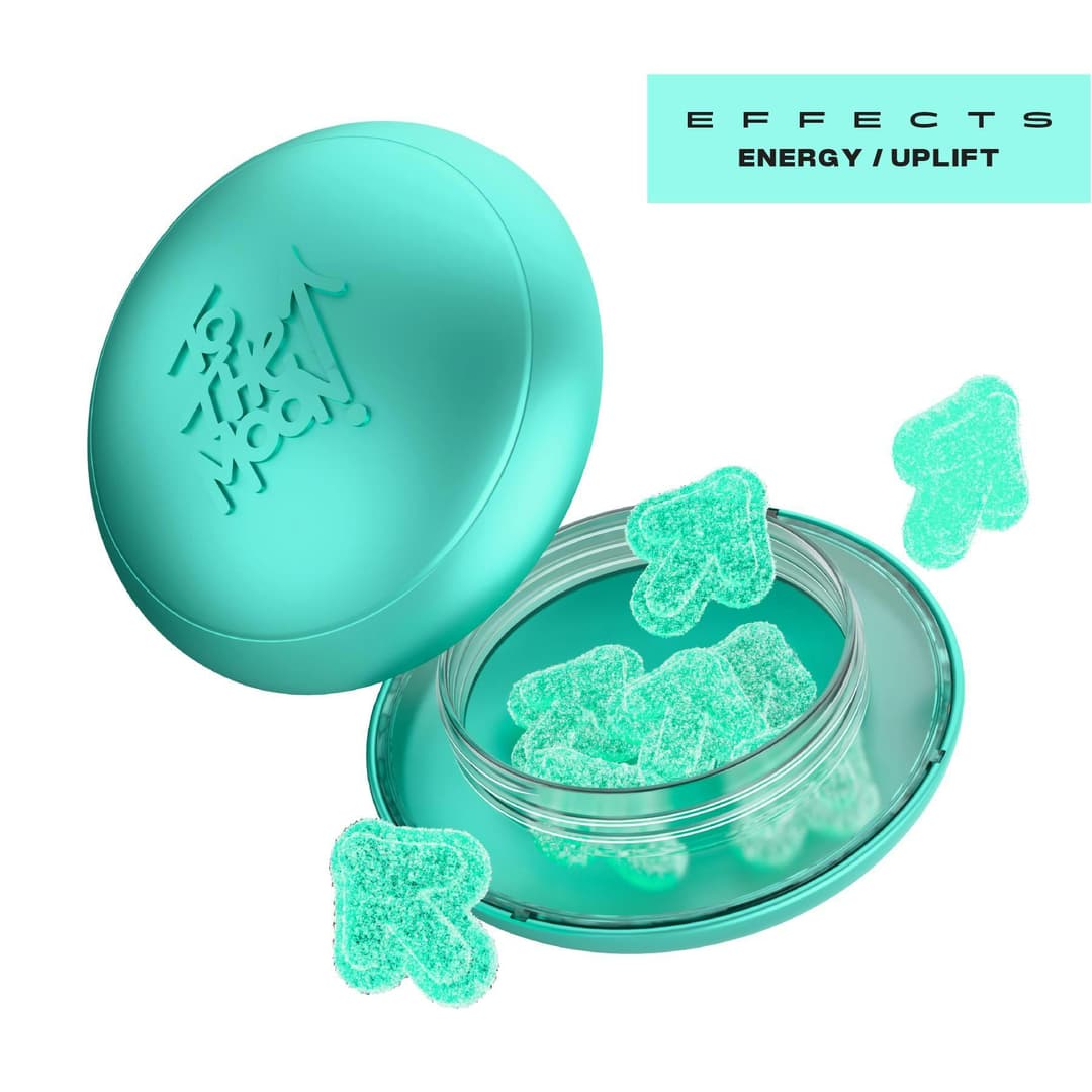 Rocket Razz Lemonade Energy / Uplift Effect Gummies • 10 Pack • 100mg - To The Moon | Treehouse Cannabis