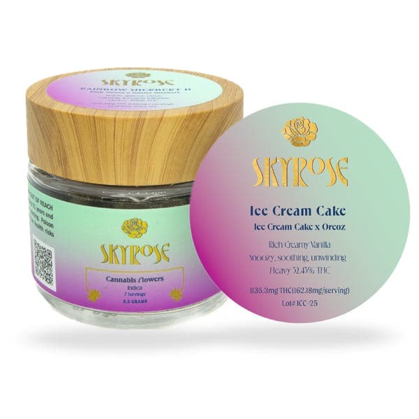 Ice Cream Cake • Flower •  3.5g - Skyrose | Treehouse Cannabis