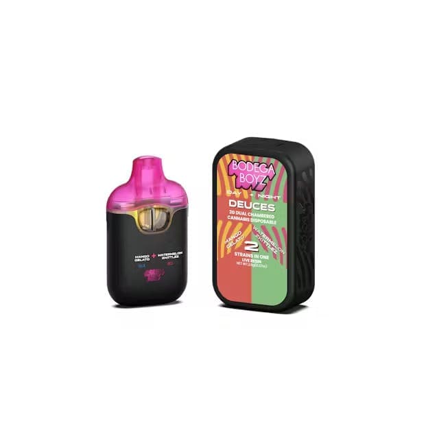 Mango Gelato x Watermelon Zkittles 2g Disposable Live Resin Vape - BODEGA BOYZ