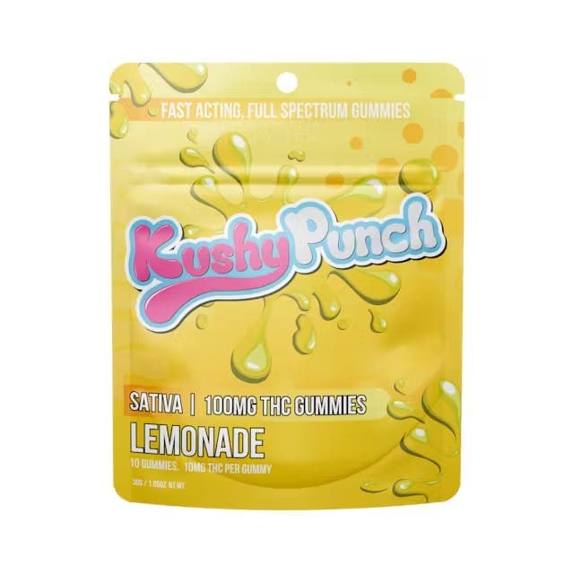 Lemonade • Gummies • Kushy Punch • 100mg - Kushy Punch | Treehouse Cannabis