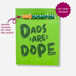 Dope Dad Greeting Card w/ One Hitter