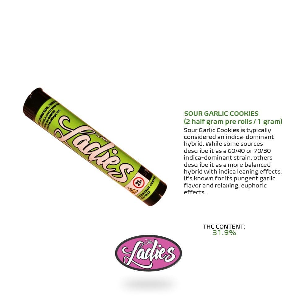 product image for Sour Garlic 2 pack Pre-rolls 1g