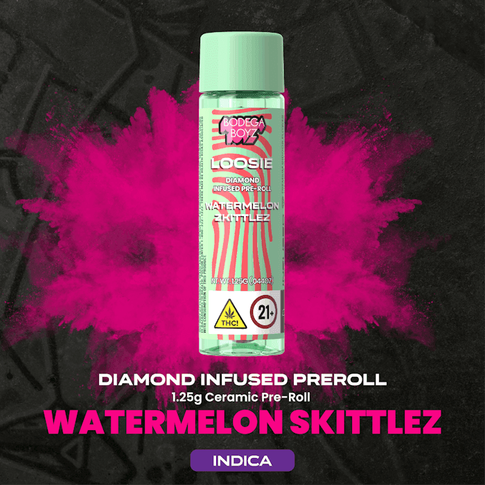 Watermelon Z • Infused Pre-roll • 1.25g - BODEGA BOYZ | Treehouse Cannabis