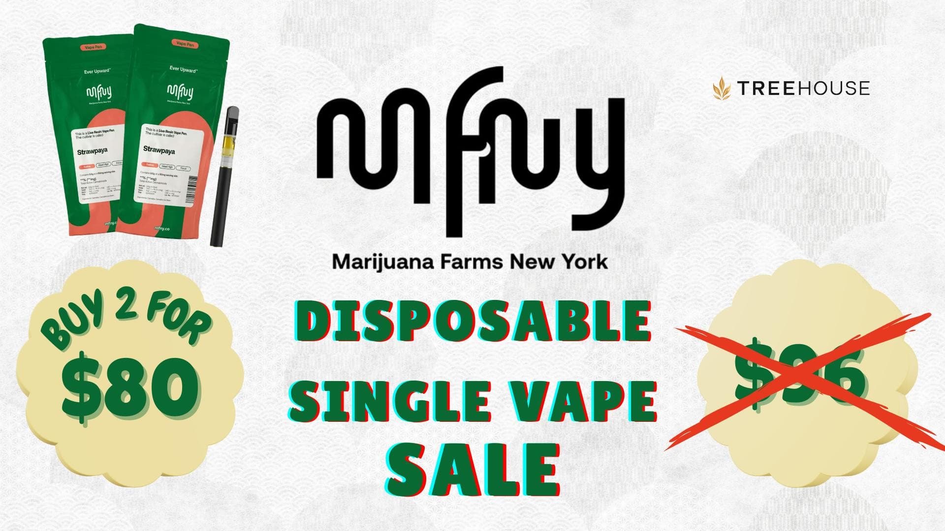 Deal: MFNY Live Resin AIO Vapes – 2 for $80