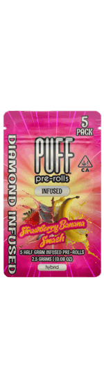 Strawberry Banana Smash 5 pack Preroll - 