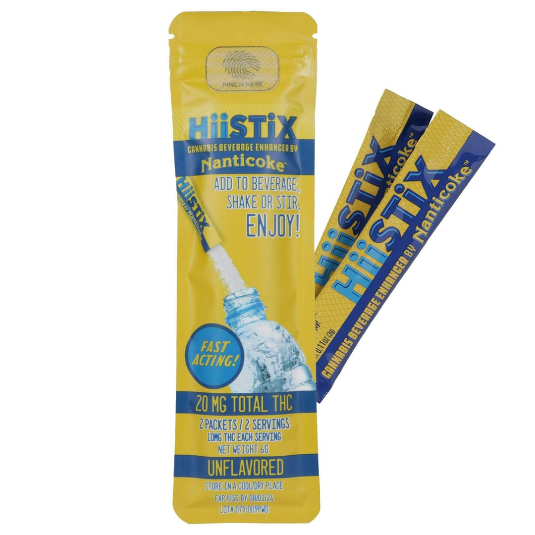 HiiStiix Beverage Enhancer • 2 Pack • 20mg - Nanticoke | Treehouse Cannabis