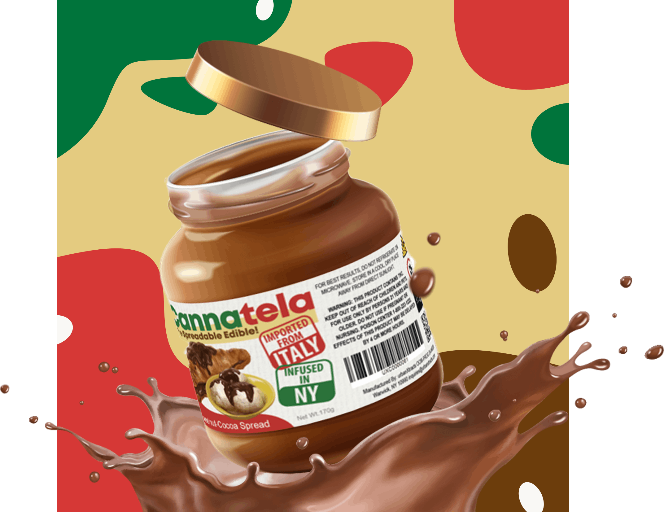 product image for Hazlenut-Cocoa Spread 300mg