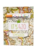 It's 420 Somewhere Greeting Card w/ One Hitter