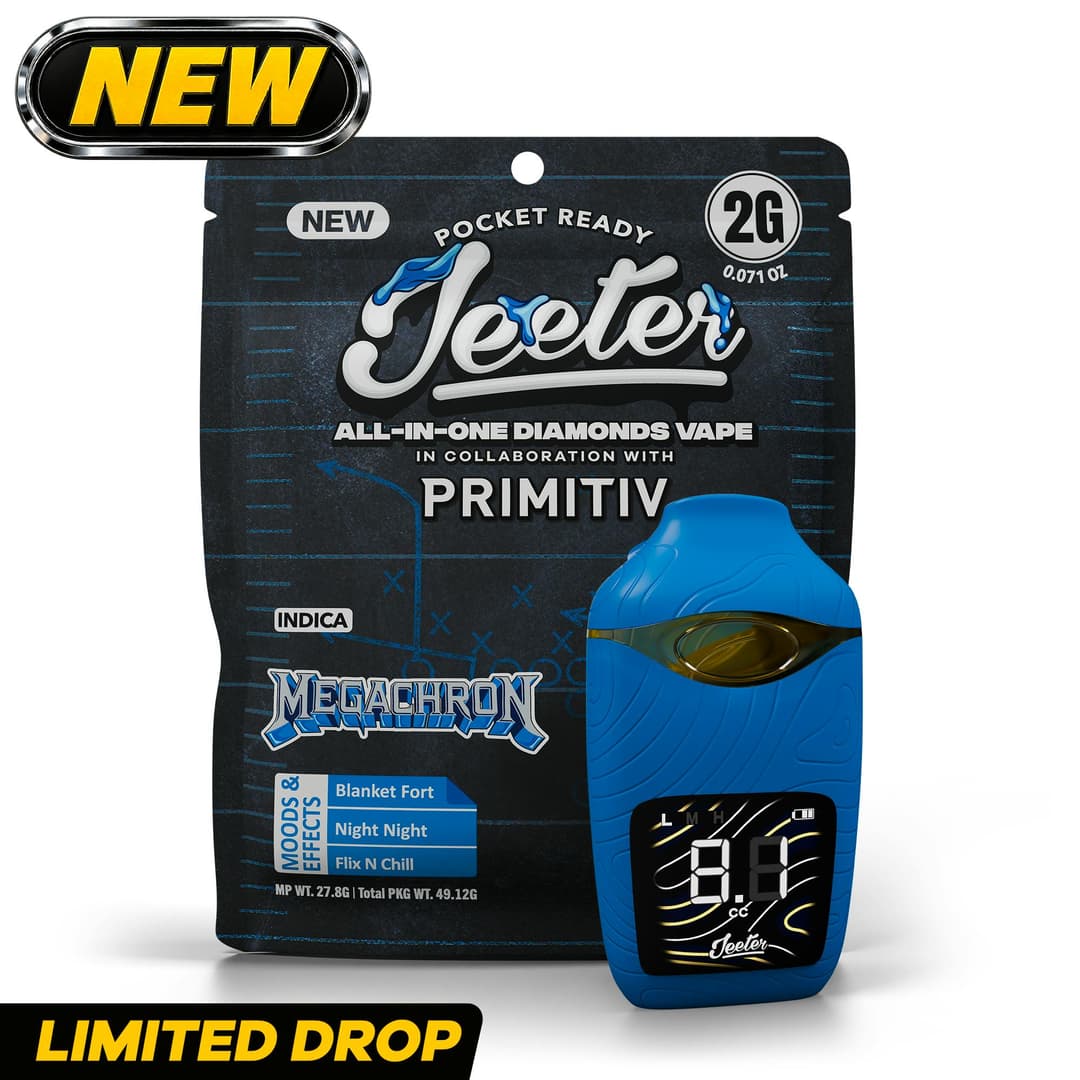 Megachron • Jeeter x Primitiv • XL Disposable Vape • 2g - Jeeter | Treehouse Cannabis