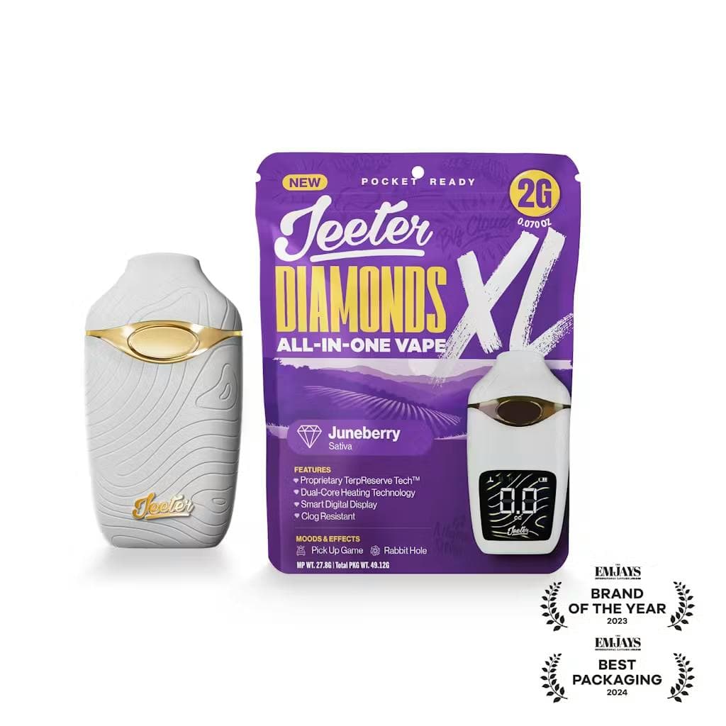 Jeeter • Juneberry • 2G Liquid Diamond XL All-In-One Vape - Jeeter | Treehouse Cannabis