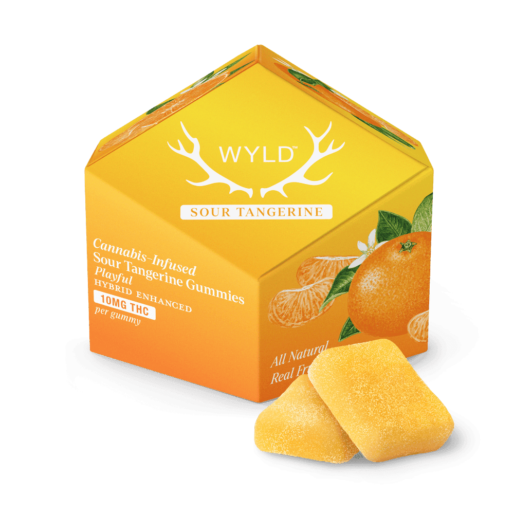 Sour Tangerine Hybrid Enhanced Gummies - Wyld | Treehouse Cannabis