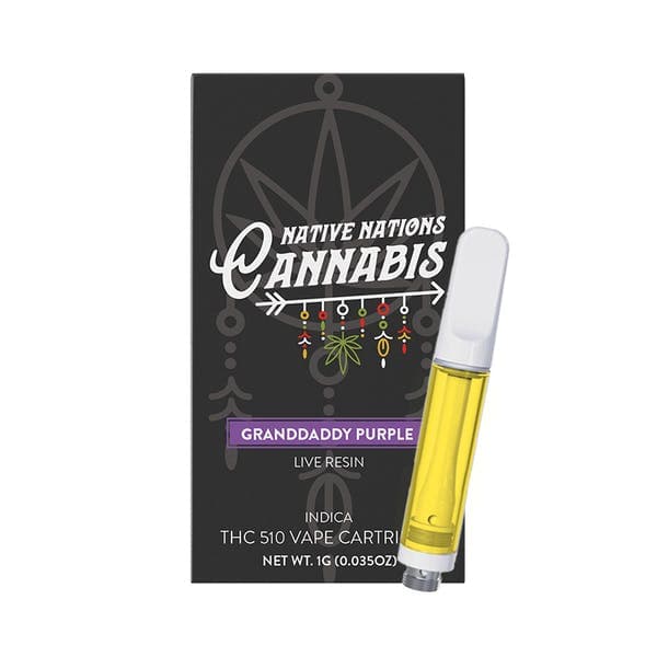 product image for Graddaddy Purpl Resin infused Vape Cartridge 1g