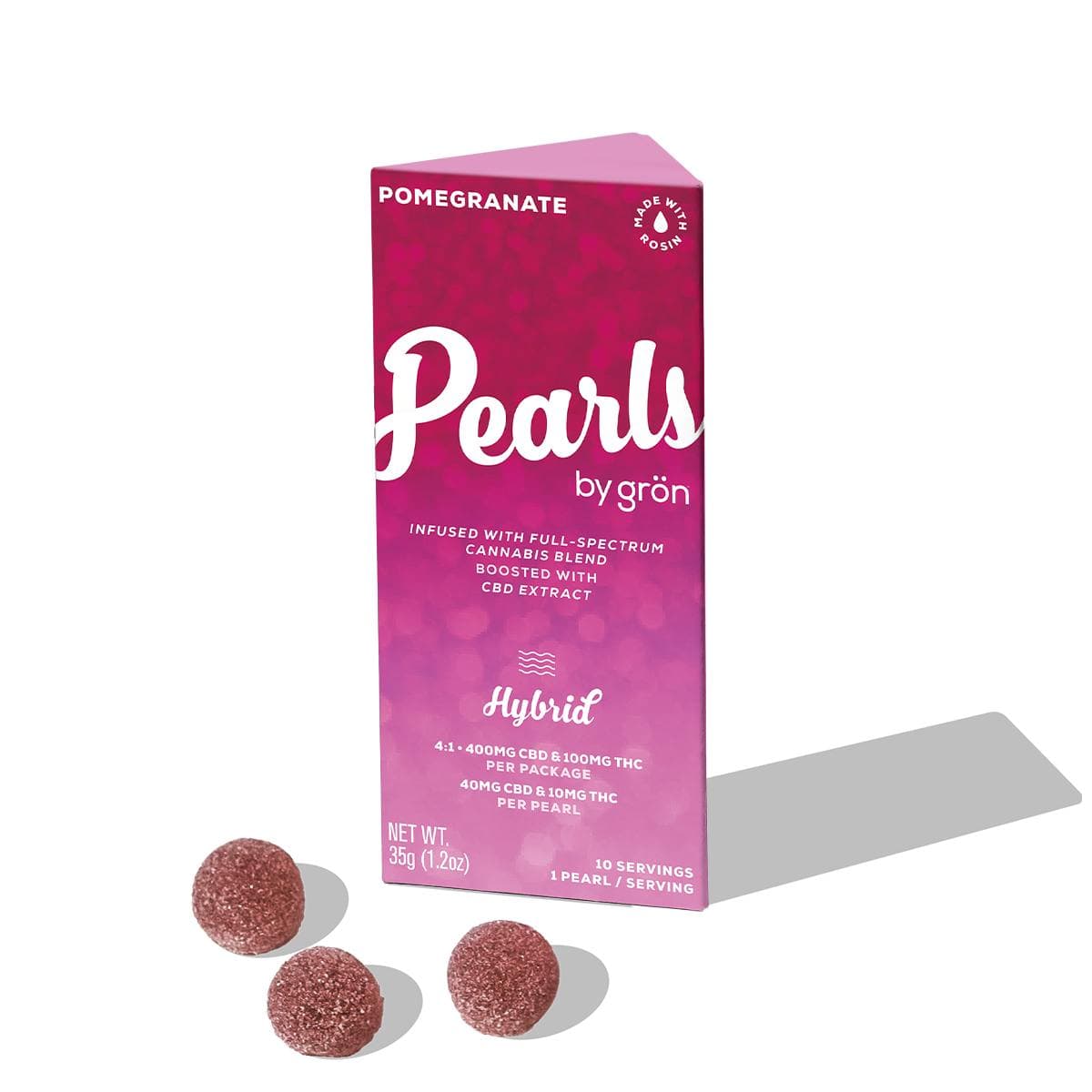 product image for 4:1 Pomegranate Pearls - CBD/THC - Hybrid