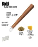 Razzberry Cookie | Bold Hemp Blunt | 1g