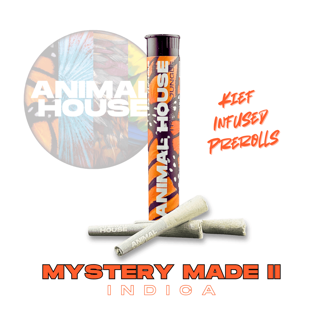 Mystery Made ll • 3pk Infused Pre-rolls • 1.5g - Animal House | Treehouse Cannabis