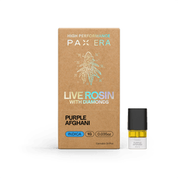 Purple Afghani | Live Rosin + Diamonds Disposable | 1g