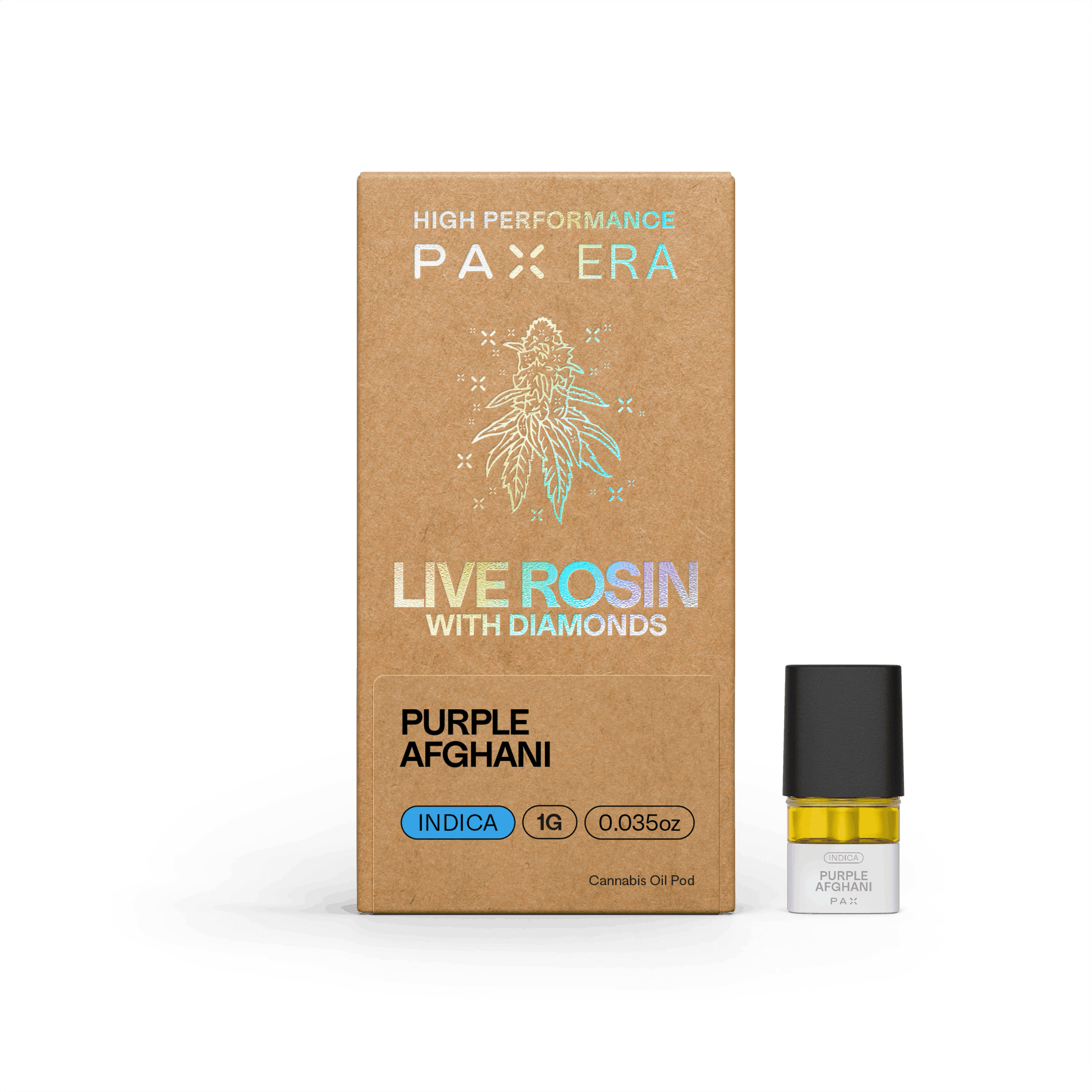 product image for Purple Afghani Live Rosin + Diamonds Disposable 1g