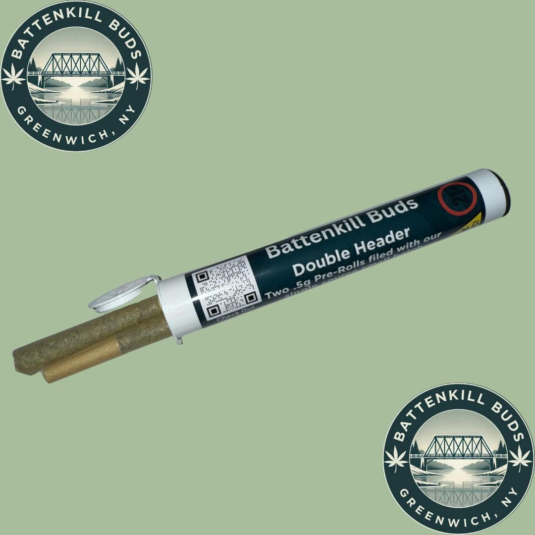 Sour Papaya • 2 pk Pre-rolls • 1g - Battenkill Buds | Treehouse Cannabis