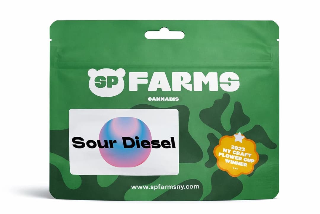 Sour Diesel • Flower • 3.5G - SP FARMS | Treehouse Cannabis