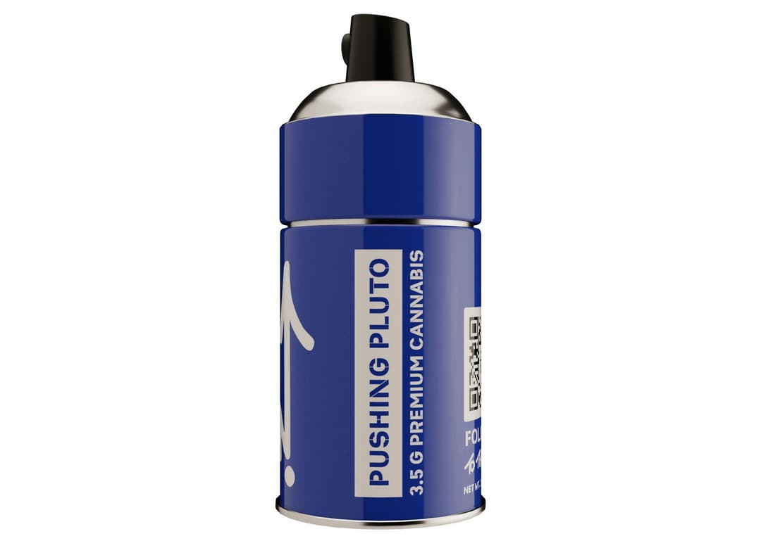 TTM - Flower - Packaged - 3.5g - Spray Can - Pushing Pluto - To The Moon | Treehouse Cannabis