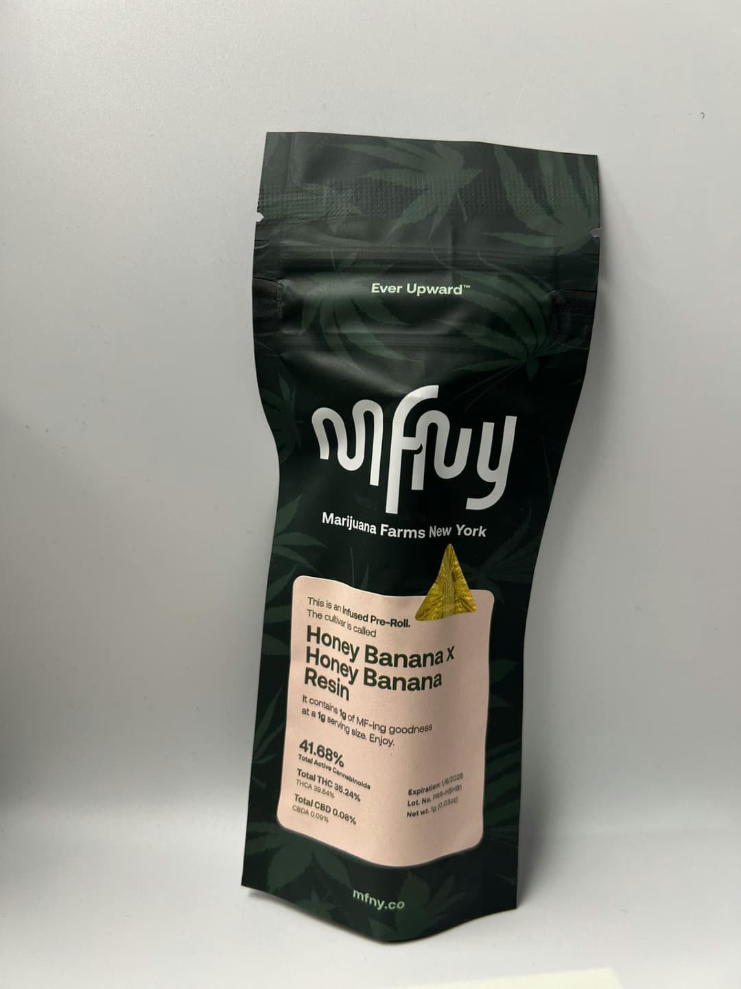 Honey Banana x Honey Banana Resin • MFNY • Resin Infused Pre-Roll • .75g - MFNY | Treehouse Cannabis