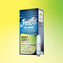 Jokerz Candy 5 Live Rosin  • Cartridge • .5g