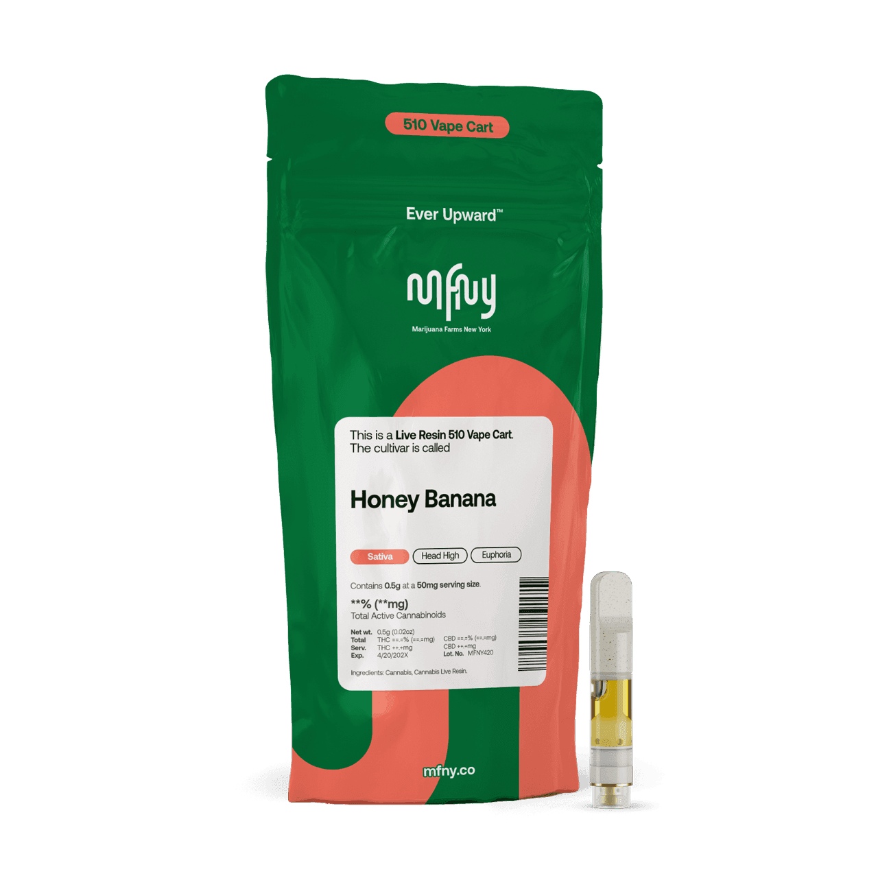 product image for Honey Banana Live Resin Cartridge .5g