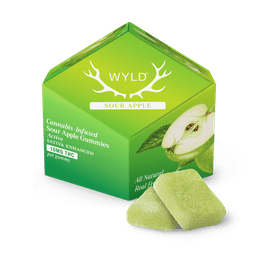 Sour Apple | Sativa Enhanced Gummies | THC: 100mg