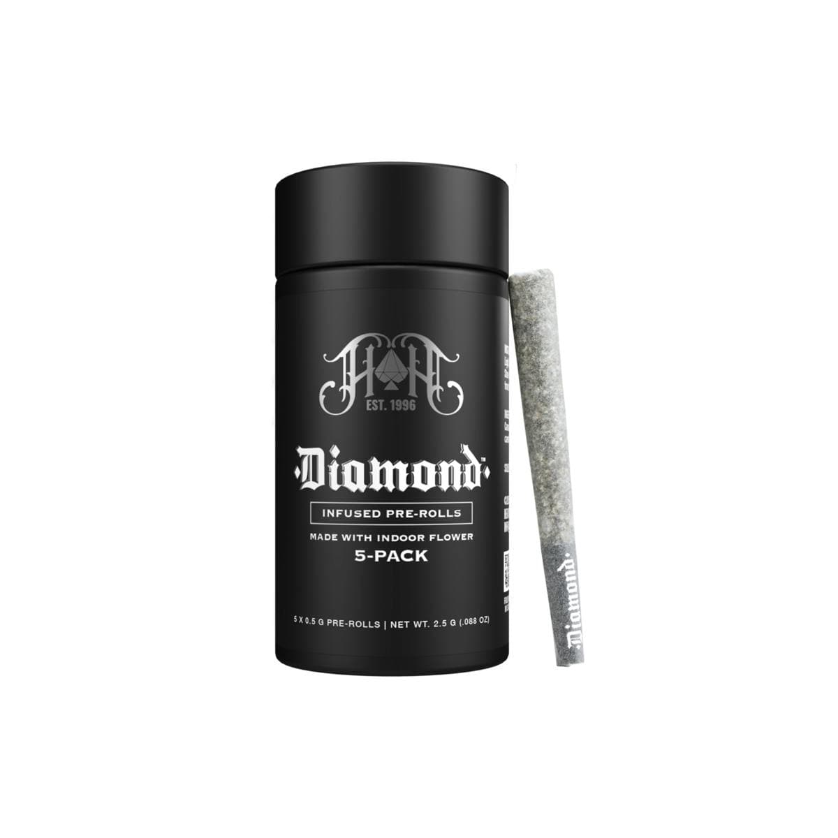 CAM: Permanent Marker - NY Diamond Infused Pre-Rolls 2.5G 5-Pack - Heavy Hitters