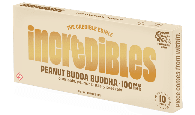 Peanut Budda Buddha Pretzels 100mg - Incredibles