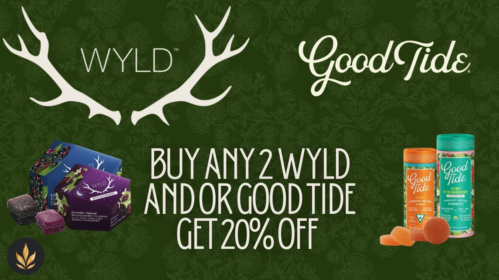 Buy Any 2 Wyld and or Good Tide and Get 20% off!