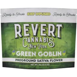 Green Goblin Kief Infused | Pre-ground Flower | 14g
