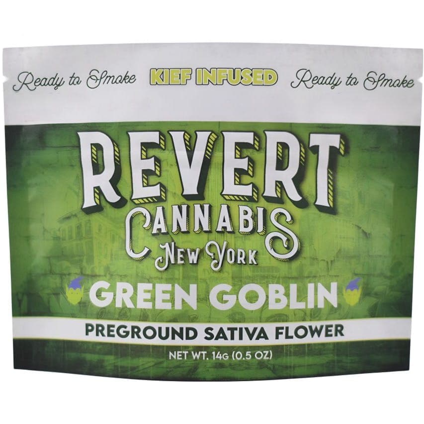 product image for Green Goblin Kief Infused Pre-ground Flower 14g
