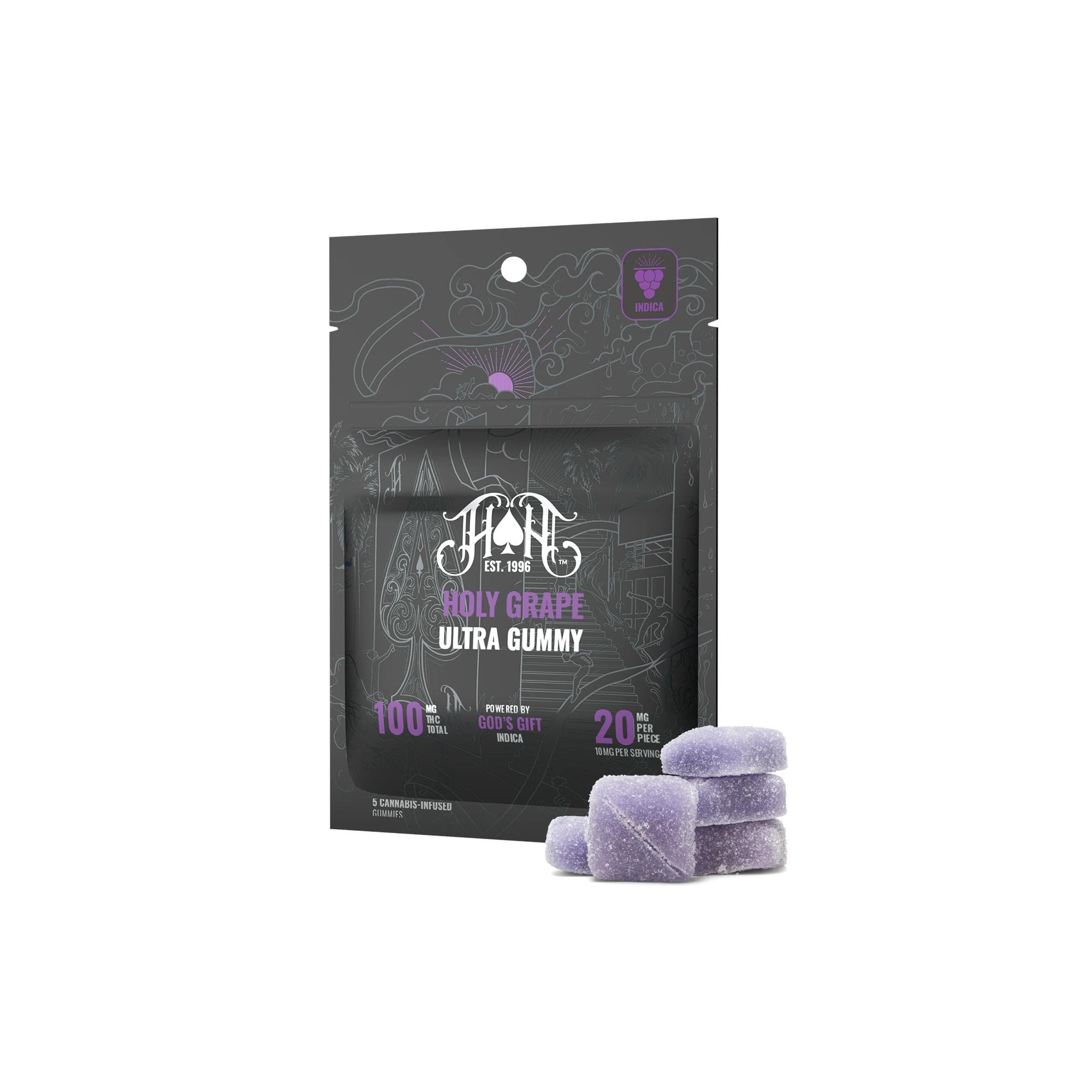 product image Holy Grape Ultra Gummies | 5 pack | 100mg