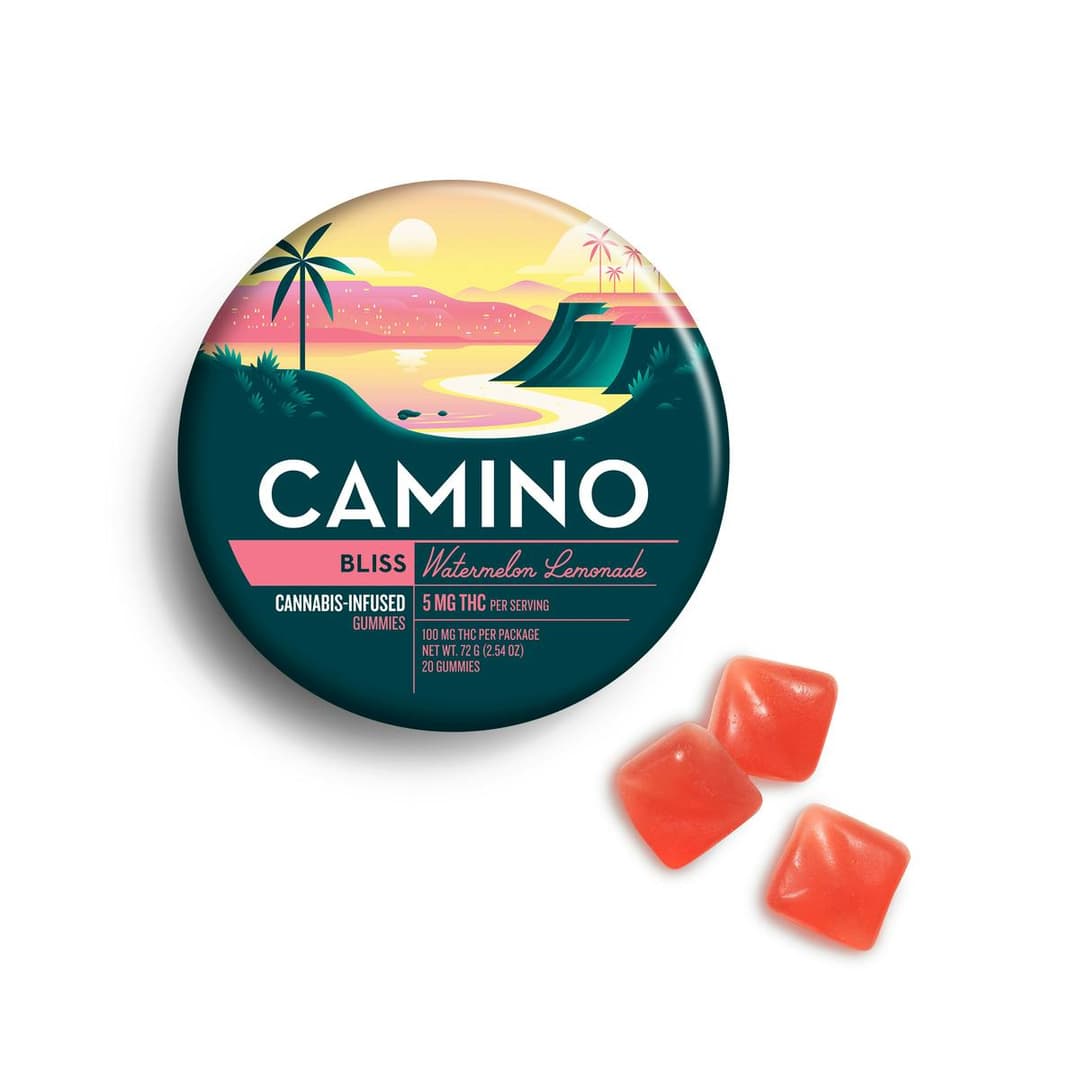 Camino Watermelon Lemonade 'Bliss' Gummies [20pk] - Camino | Treehouse Cannabis