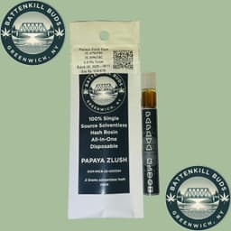 Papaya Zlush  • Live Rosin Vape • .5g