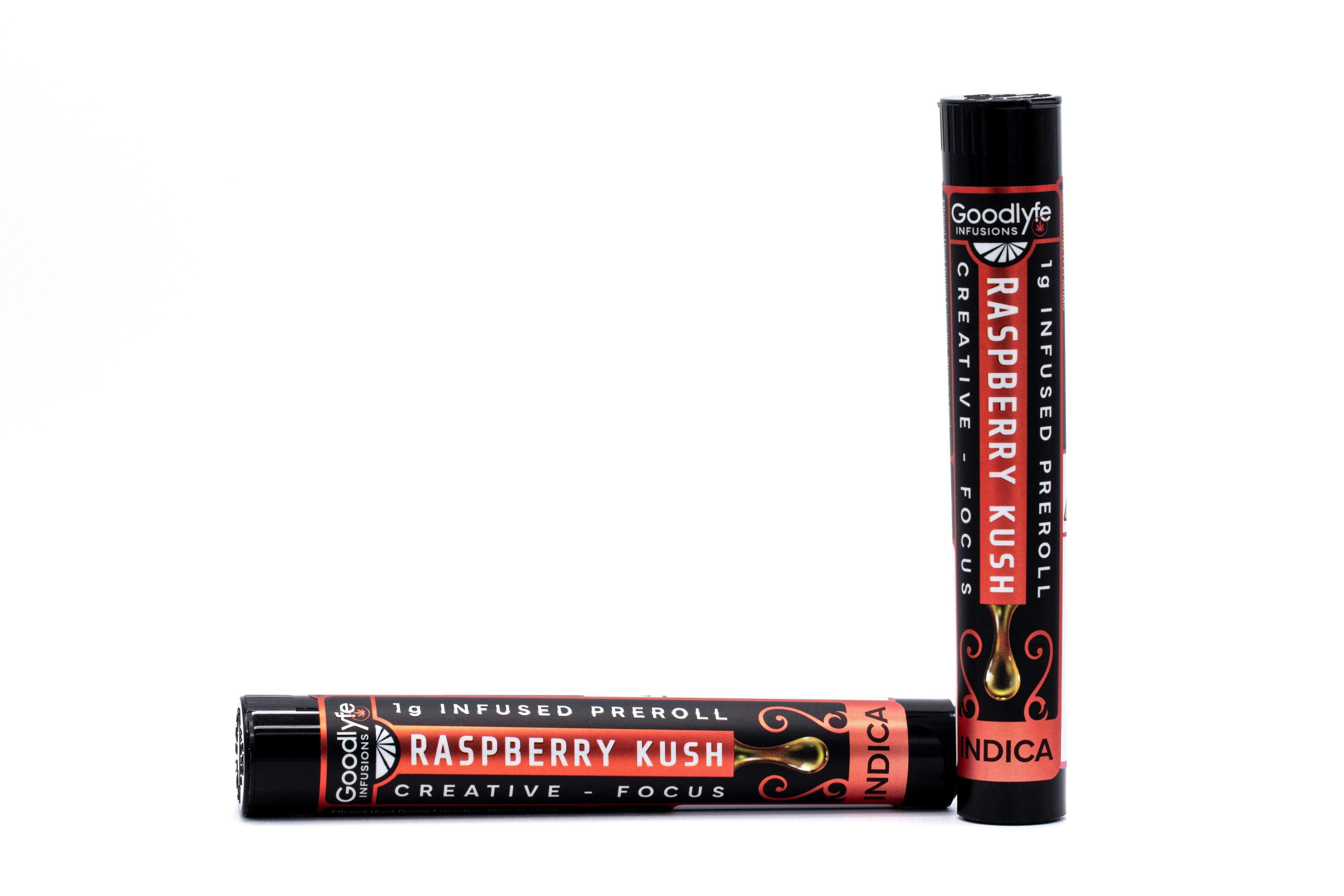 product image Raspberry Kush | Infused Pre-roll | 1g