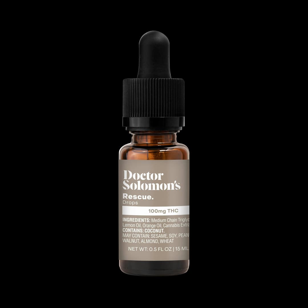 Rescue (THC Rich) • Tincture • 15ml • 100mg THC - Doctor Solomon's | Treehouse Cannabis