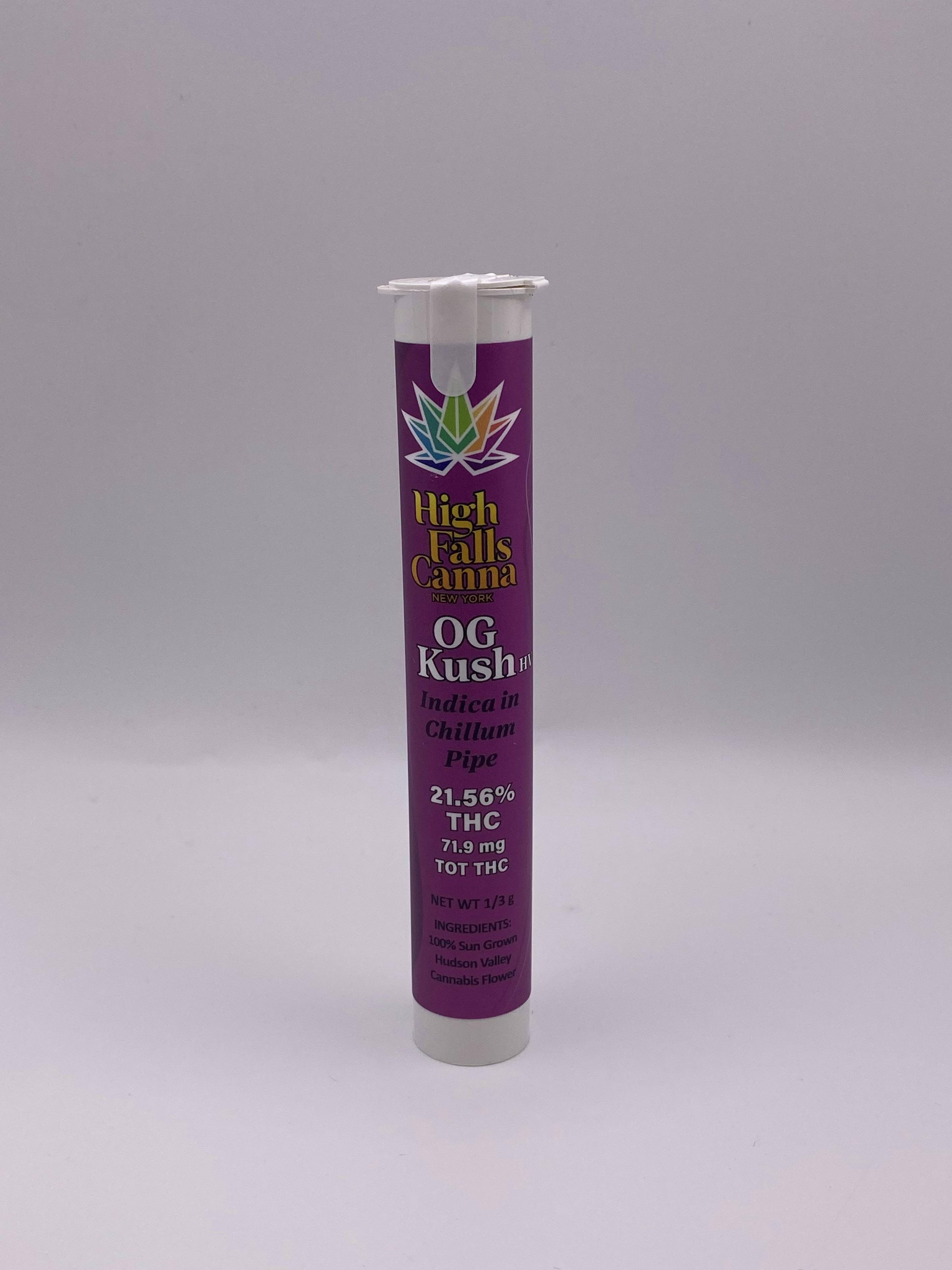 OG Kush Pre-Pack .33g - High Falls Canna