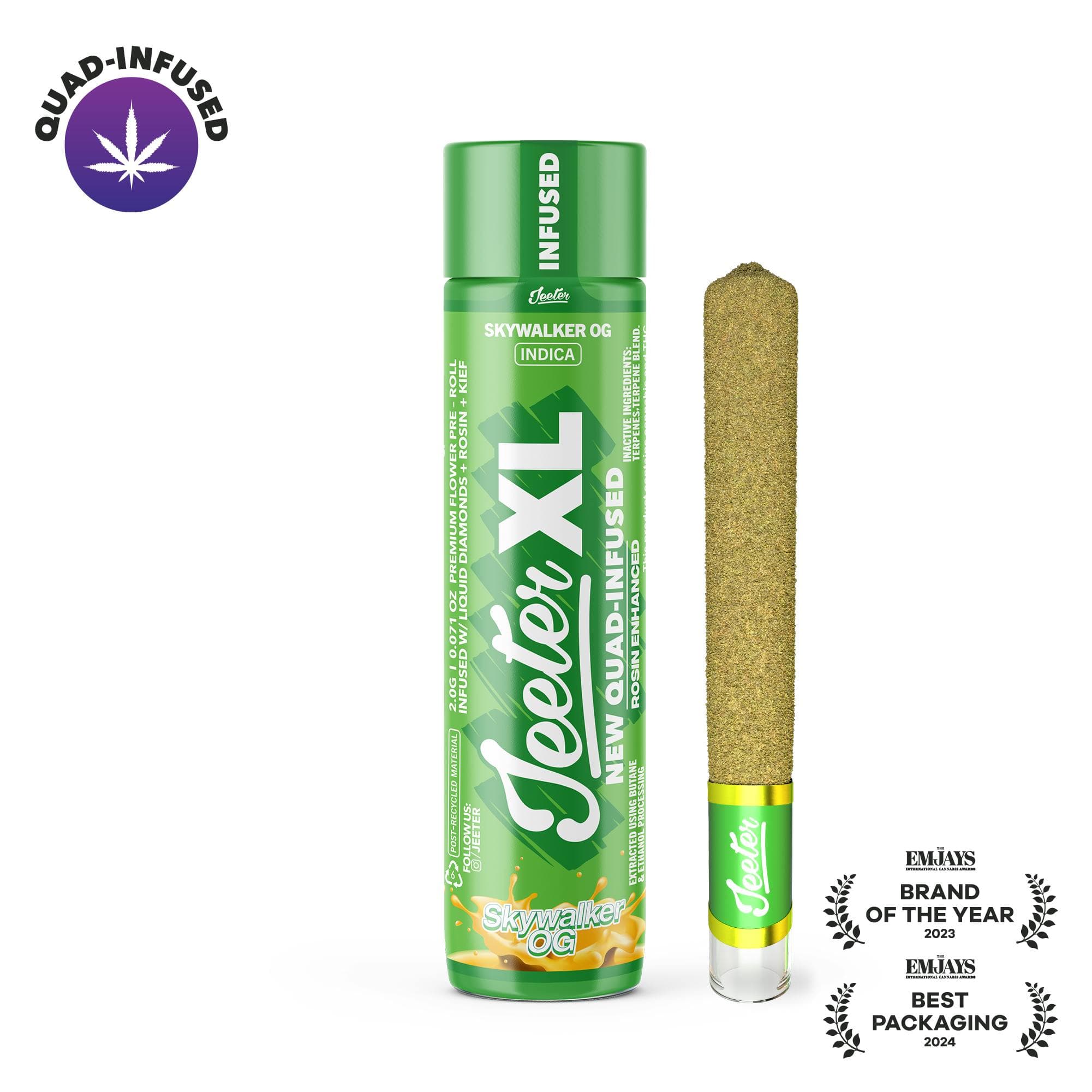 product image for Skywalker OG Quad-Infused XL Jeeter Joint 2g