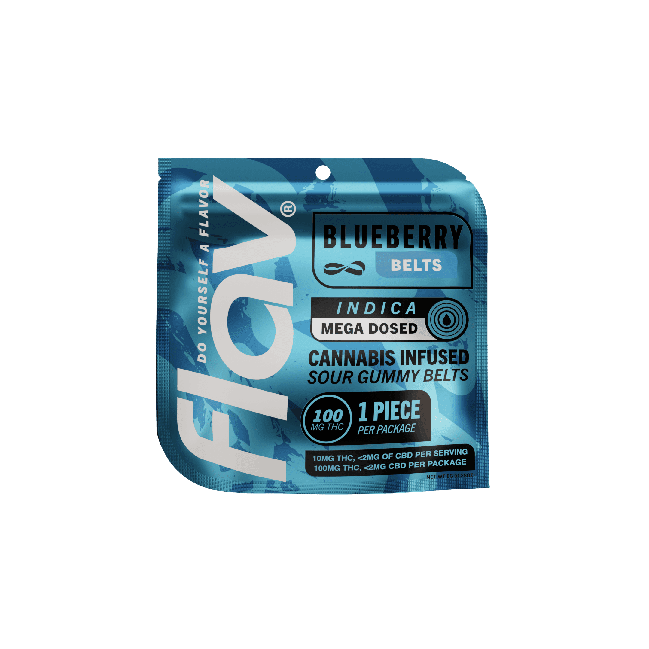 product image for Blueberry Mega Belt - Live Resin - 100mg - Indica