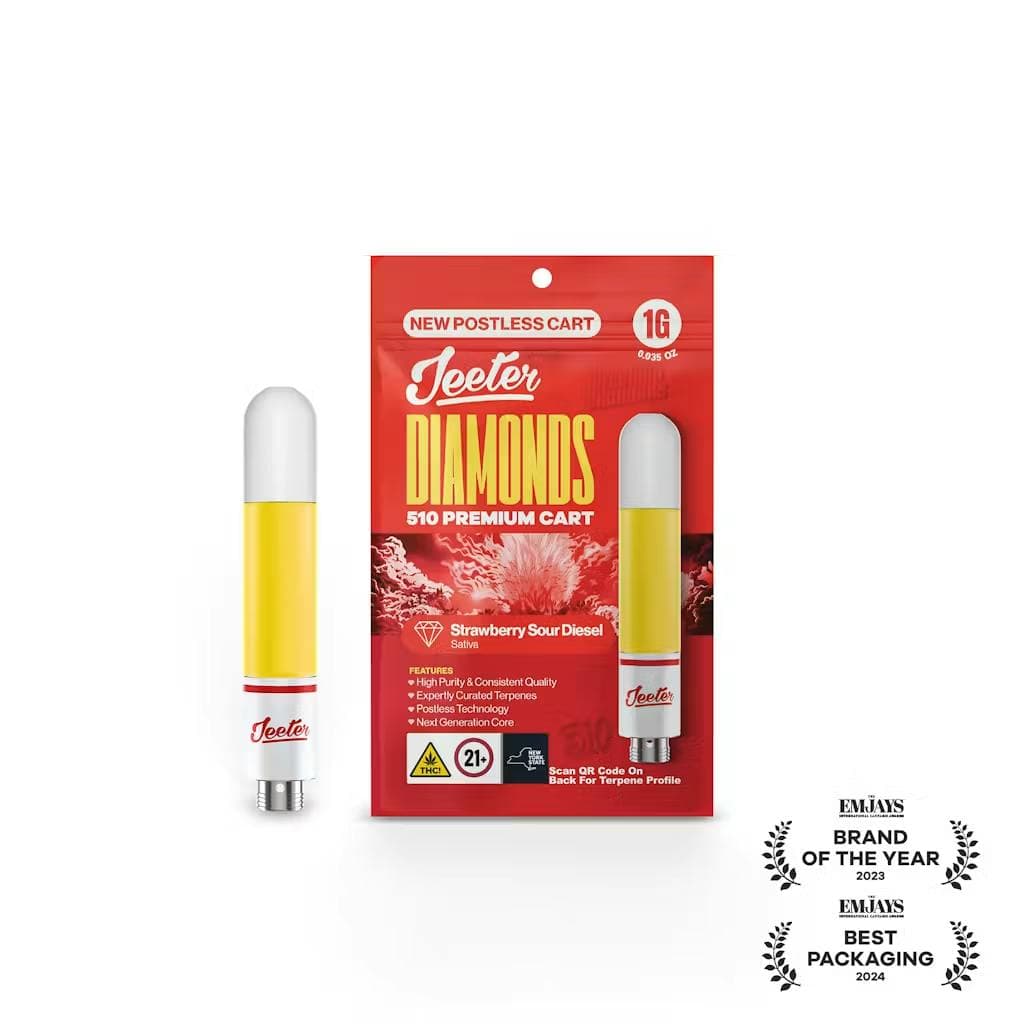 Strawberry Sour Diesel Vape Cartridge 1g - Jeeter