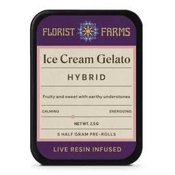 Ice Cream Gelato • 5 Pack infused Pre-Rolls • 2.5g