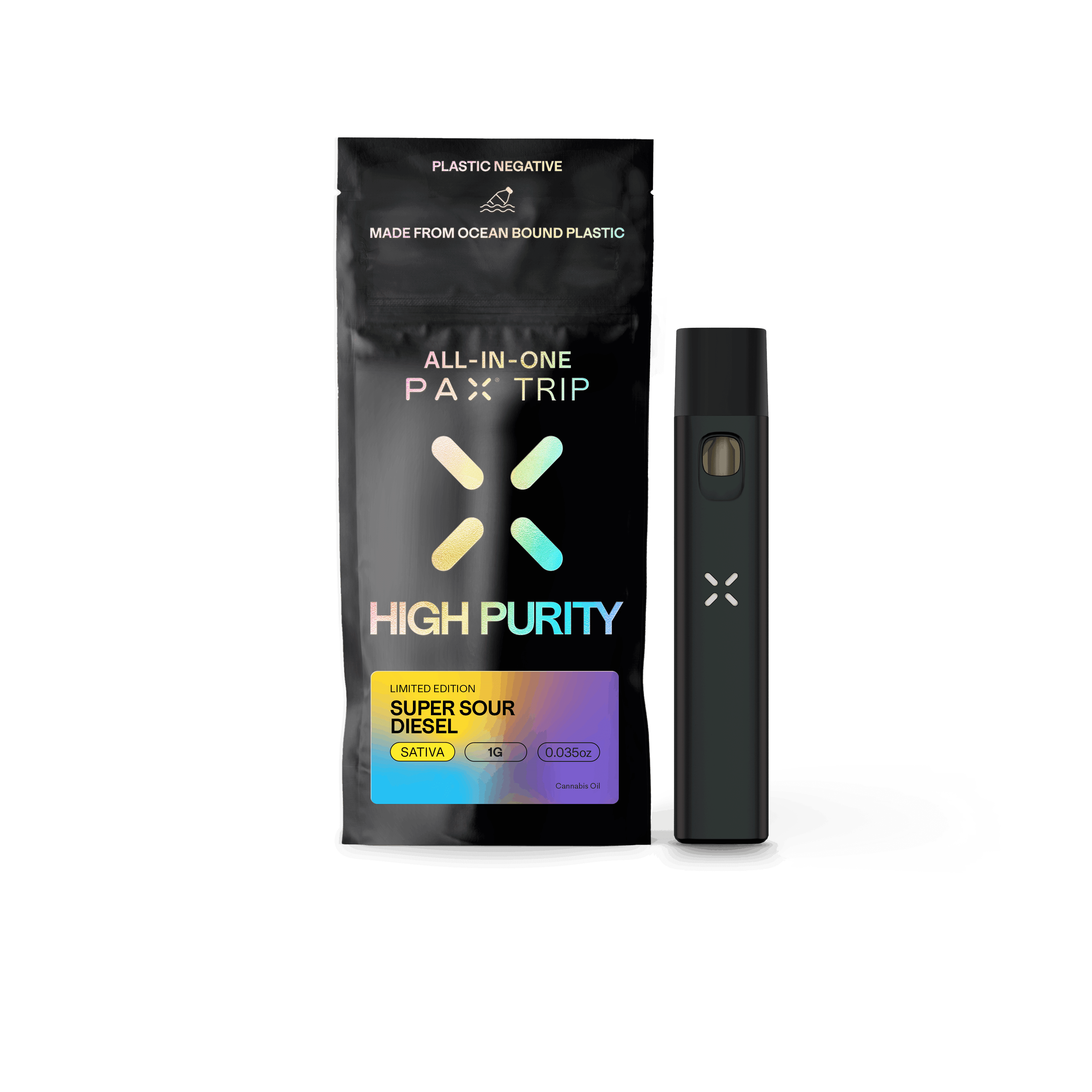 product image for Super Sour Diesel High Purity THC Disposable 1g