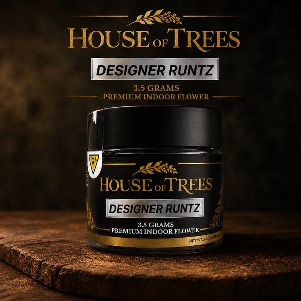 Designer Runtz • House of Trees • Flower • 3.5g - House Of Trees | Treehouse Cannabis