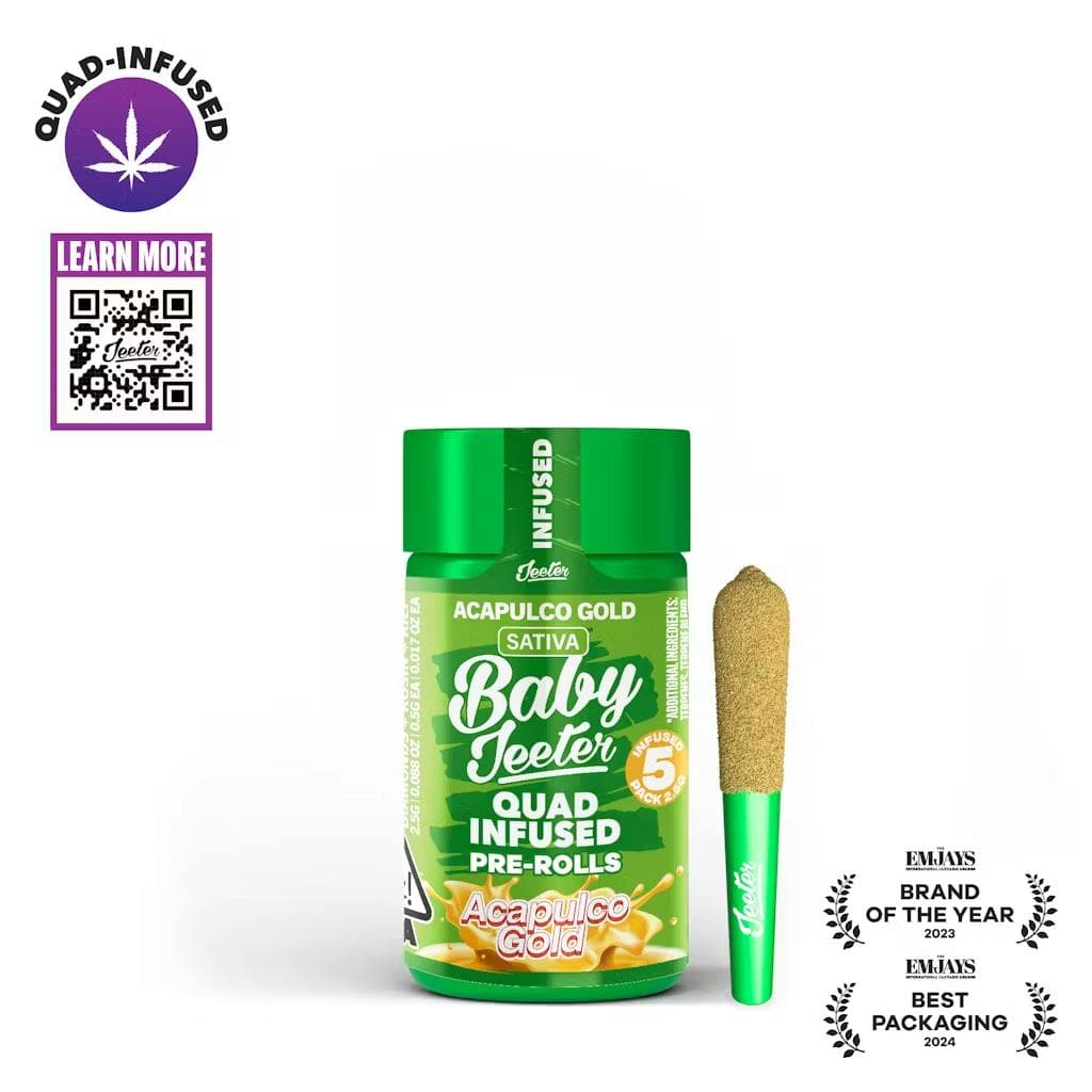 product image for Acapulco Gold Quad Infused 5 pack Pre-Roll 2.5g