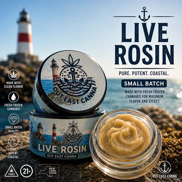 Gas Power OG Tier 1 • Live Rosin Concentrate • 1g - Out East Canna | Treehouse Cannabis