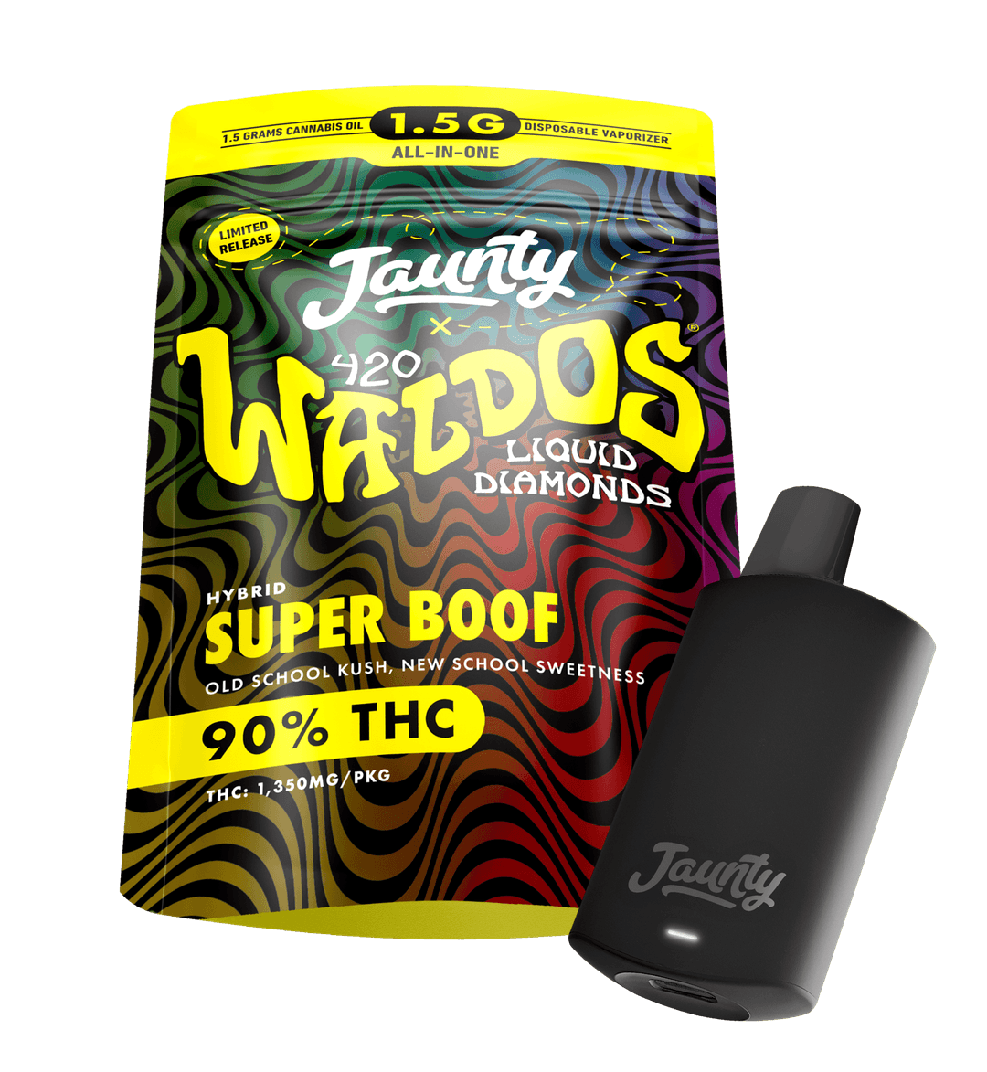 Super Boof • Liquid Diamonds • Hybrid • AIO • 1.5g - Jaunty | Treehouse Cannabis