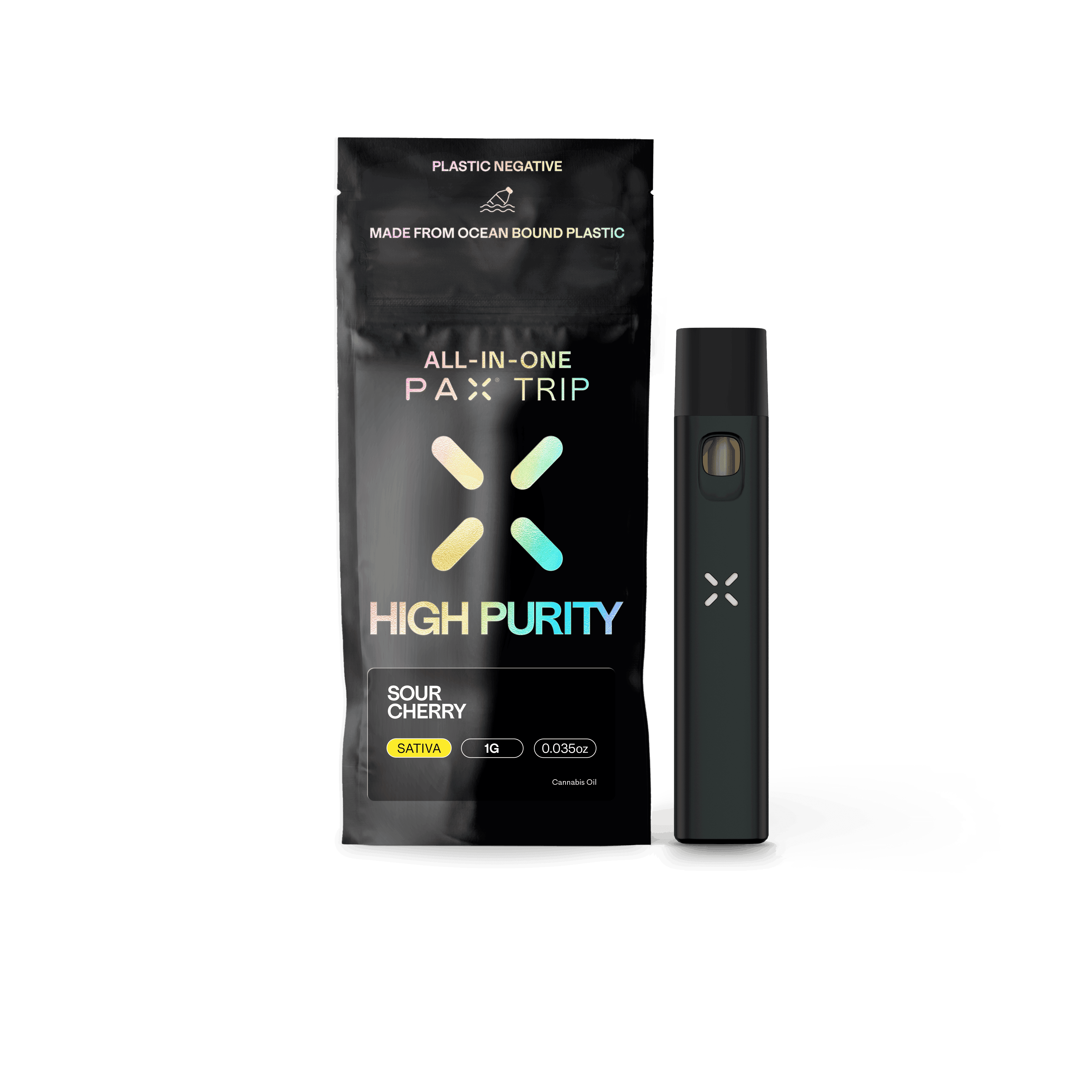 product image for Sour Cherry High Purity THC Disposable 1G
