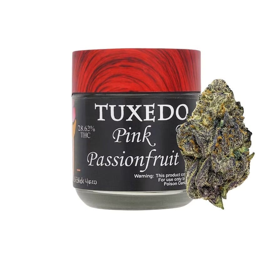 product image for Pink Passionfruit "Tuxedo Edition" Flower 3.5g
